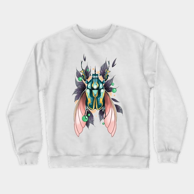 beetle Crewneck Sweatshirt by sample the dragon